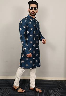 Rama traditional men's kurta and Pajama for Mens 3