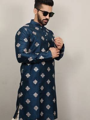 Rama traditional men's kurta and Pajama for Mens 4