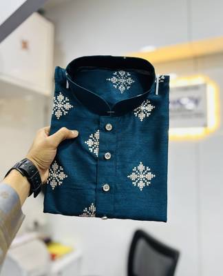 Rama traditional men's kurta and Pajama for Mens 5