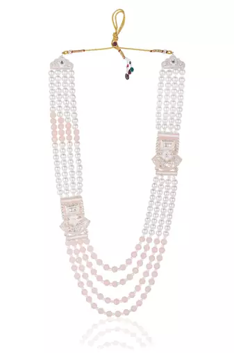 Beaded layered dulha moti mala
