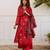 Kabool poppy suit set