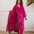 Kabool raspberry suit set