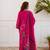 Kabool raspberry suit set