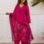 Kabool raspberry suit set