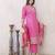 Palash rose full work suit set