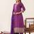 Palash grape full work suit set
