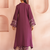 Orja jam embroidery kurta pant set