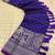 Navy Blue Kanjivaram silk blend Saree