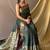 Green Kanjivaram silk blend Saree