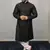 Black traditional men's kurta and Pajama for Mens