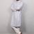 Grey traditional men's kurta and Pajama for Mens