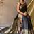 Black Kanjivaram silk blend Saree