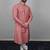 Pink traditional men's kurta and Pajama for Mens