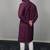 Purple traditional men's kurta and Pajama for Mens