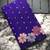 Vioilet Wedding silk blend Saree