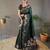 Green Wedding silk blend Saree
