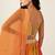 ORANGE PINK BANDHANI PRINT WITH SEQUINCE EMBROIDERY ORGANZA DESIGNER INDIAN FESTIVE PARTY WEAR LEHENGA CHOLI