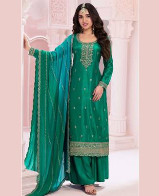 plus size embroidered suit 1