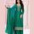 PLUS SIZE SEMI STITCHED SEQUANCE EMBROIDERED SUIT