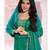 PLUS SIZE SEMI STITCHED SEQUANCE EMBROIDERED SUIT