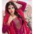 PLUS SIZE SEMI STITCHED SEQUANCE EMBROIDERED SUIT