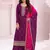 PLUS SIZE SEMI STITCHED  EMBROIDERED SUIT