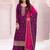 PLUS SIZE SEMI STITCHED SEQUANCE EMBROIDERED SUIT