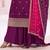 PLUS SIZE SEMI STITCHED SEQUANCE EMBROIDERED SUIT