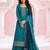 PLUS SIZE SEMI STITCHED SEQUANCE EMBROIDERED SUIT