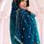 PLUS SIZE SEMI STITCHED SEQUANCE EMBROIDERED SUIT