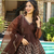 Embroidered Work Beautiful Designer Kurti Set With Dupatta Party Wear Stylish Suit Set