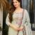 Women Pista Colour Multi sequin Embroidered Kurta Pant Dupatta Set