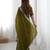 Tissue silk green saree with tissue silk blouse