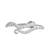 Elegant diamond snake bracelet for women
