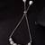 Silver beaded bracelet with pearls for women