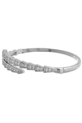 Silver diamond bracelet for women
