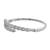 Silver diamond bracelet for women