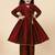 Girls' Ethnic Party Wear Clothing Set - Traditional Kurta, Palazzo, and Dupatta
