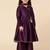 Girls' Ethnic Party Wear Clothing Set - Traditional Kurta, Palazzo, and Dupatta