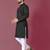 Black hand work men's kurta and Pajama for Mens