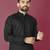 Black hand work men's kurta and Pajama for Mens