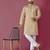 Brown hand work men's kurta and Pajama for Mens