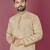 Brown hand work men's kurta and Pajama for Mens