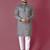 Grey hand work men's kurta and Pajama for Mens