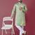 Pista hand work men's kurta and Pajama for Mens