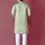 Pista hand work men's kurta and Pajama for Mens