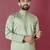 Pista hand work men's kurta and Pajama for Mens