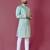 Sky hand work men's kurta and Pajama for Mens