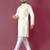 White hand work men's kurta and Pajama for Mens
