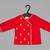 Boy red with flower gota hand embroidery with lehariya dhoti set